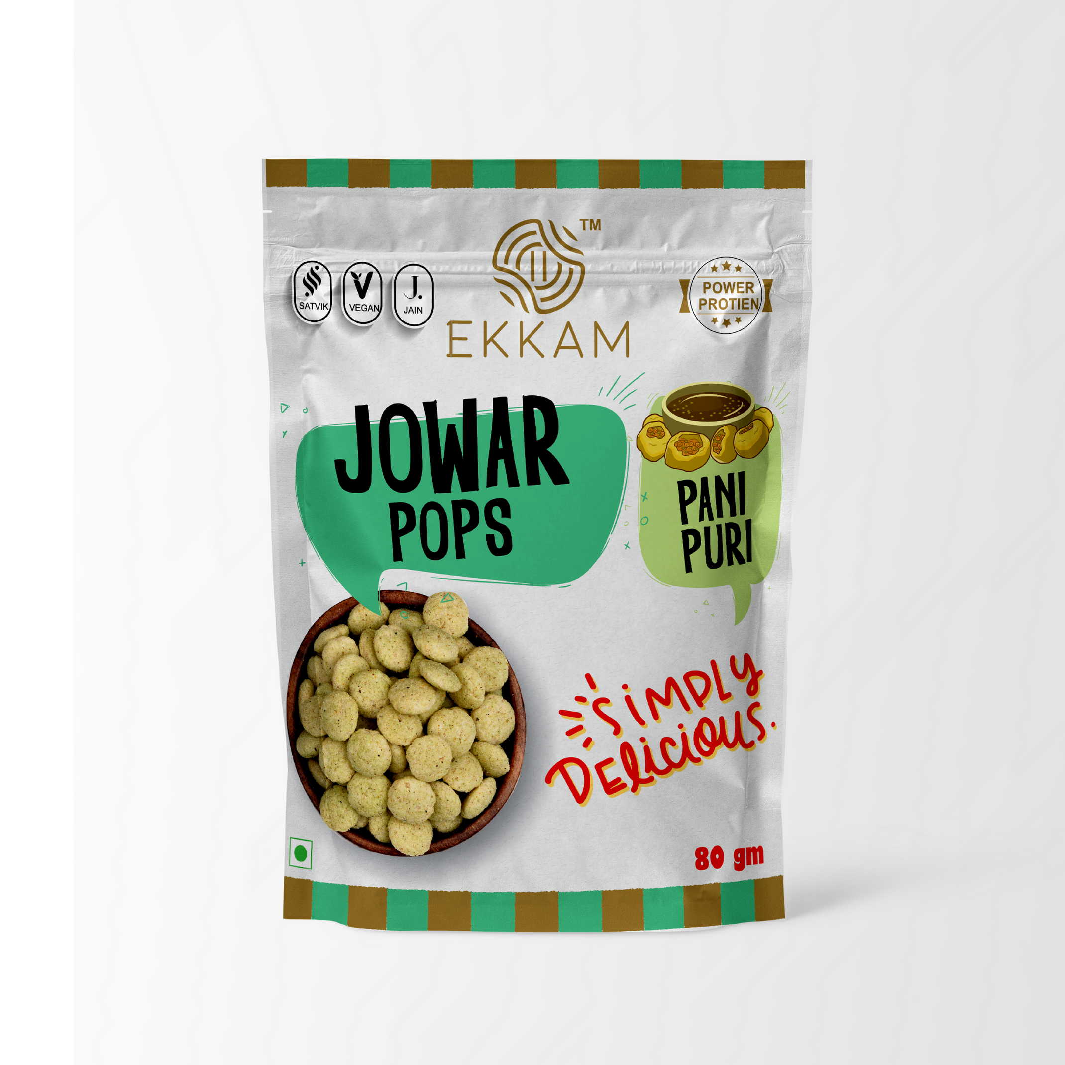 Jowar Pops - Pani Puri