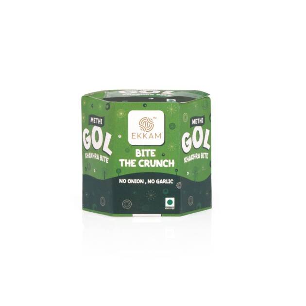 Gol Khakhra Bite - Methi